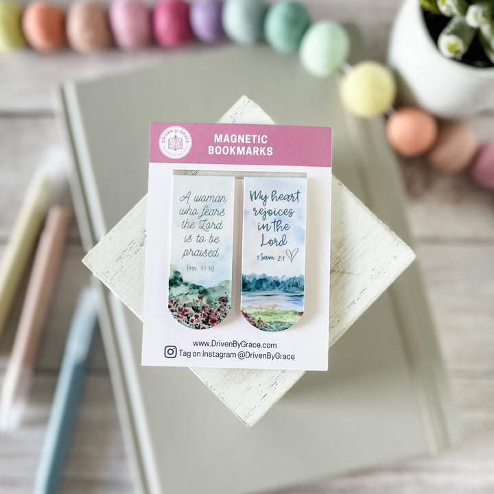 Magnetic Bookmarks — Proverbs 31/Hannah