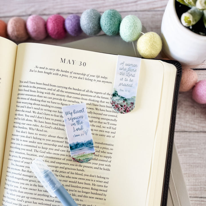 Magnetic Bookmarks — Proverbs 31/Hannah