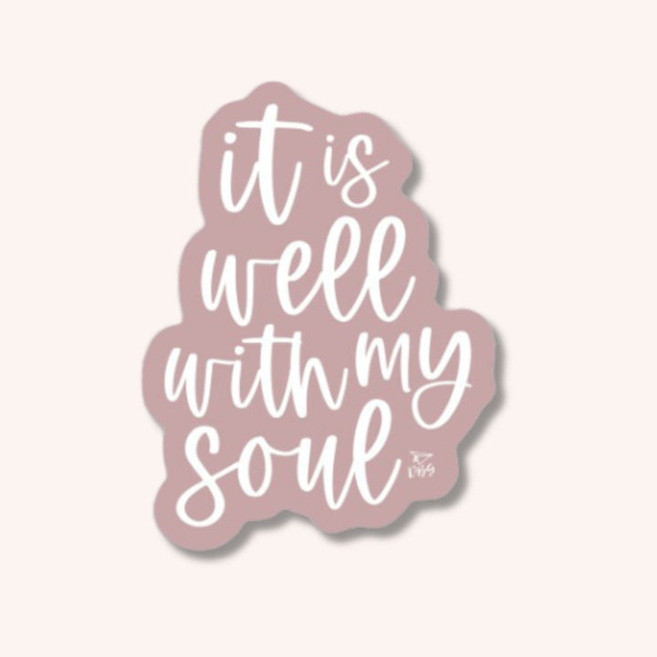 It Is Well | Sticker