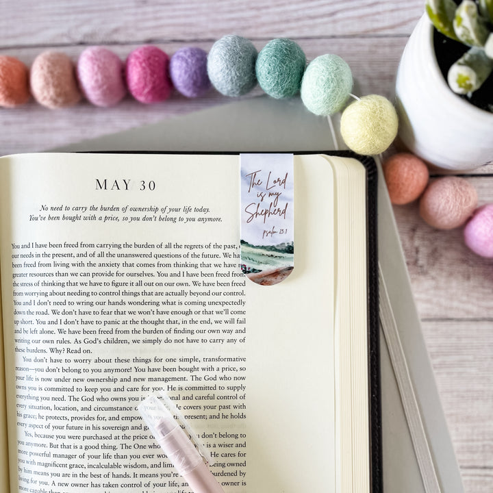 Magnetic Bookmarks ā Commit Your Work/Lord is my Shepherd