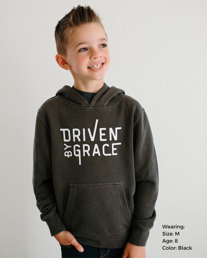 Driven By Grace | Vintage Wash Hoodie (Boys')