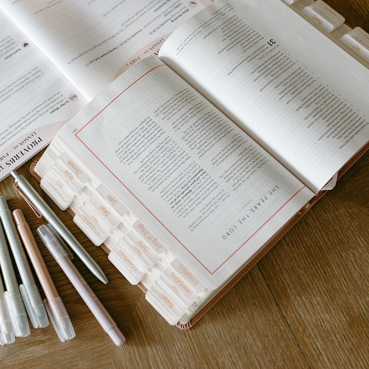 Bible Tabs | Soft Pink