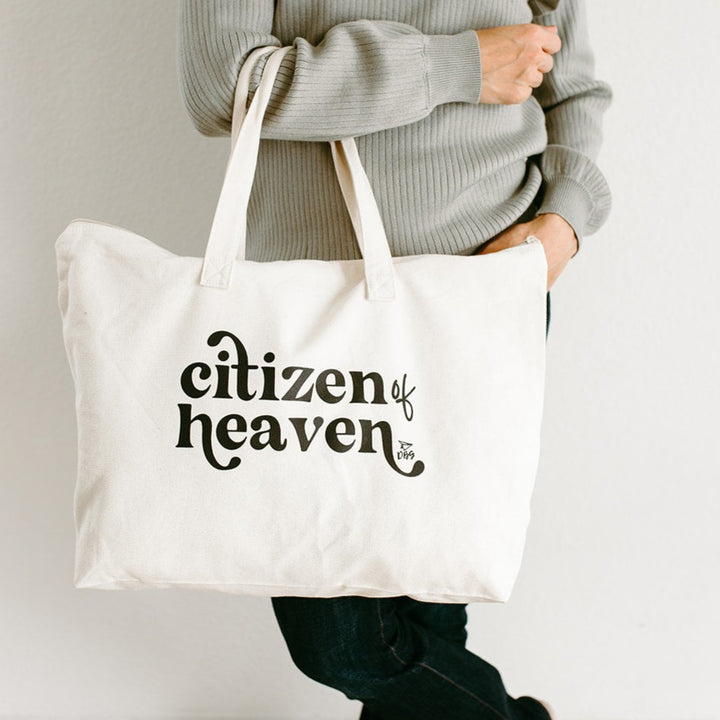 Citizen of Heaven | Zippered Tote Bag