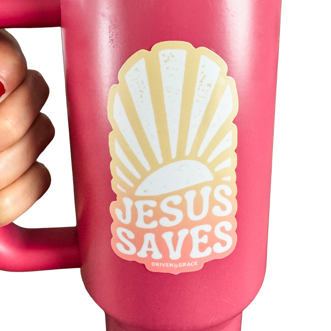 Jesus Saves Sunshine | Sticker