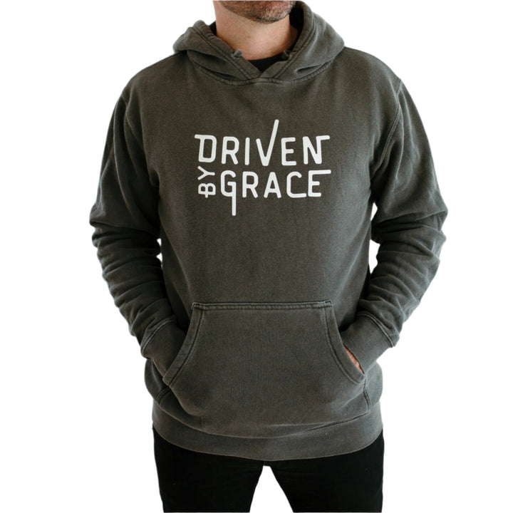 Driven By Grace | Vintage Wash Hoodie (Men's)