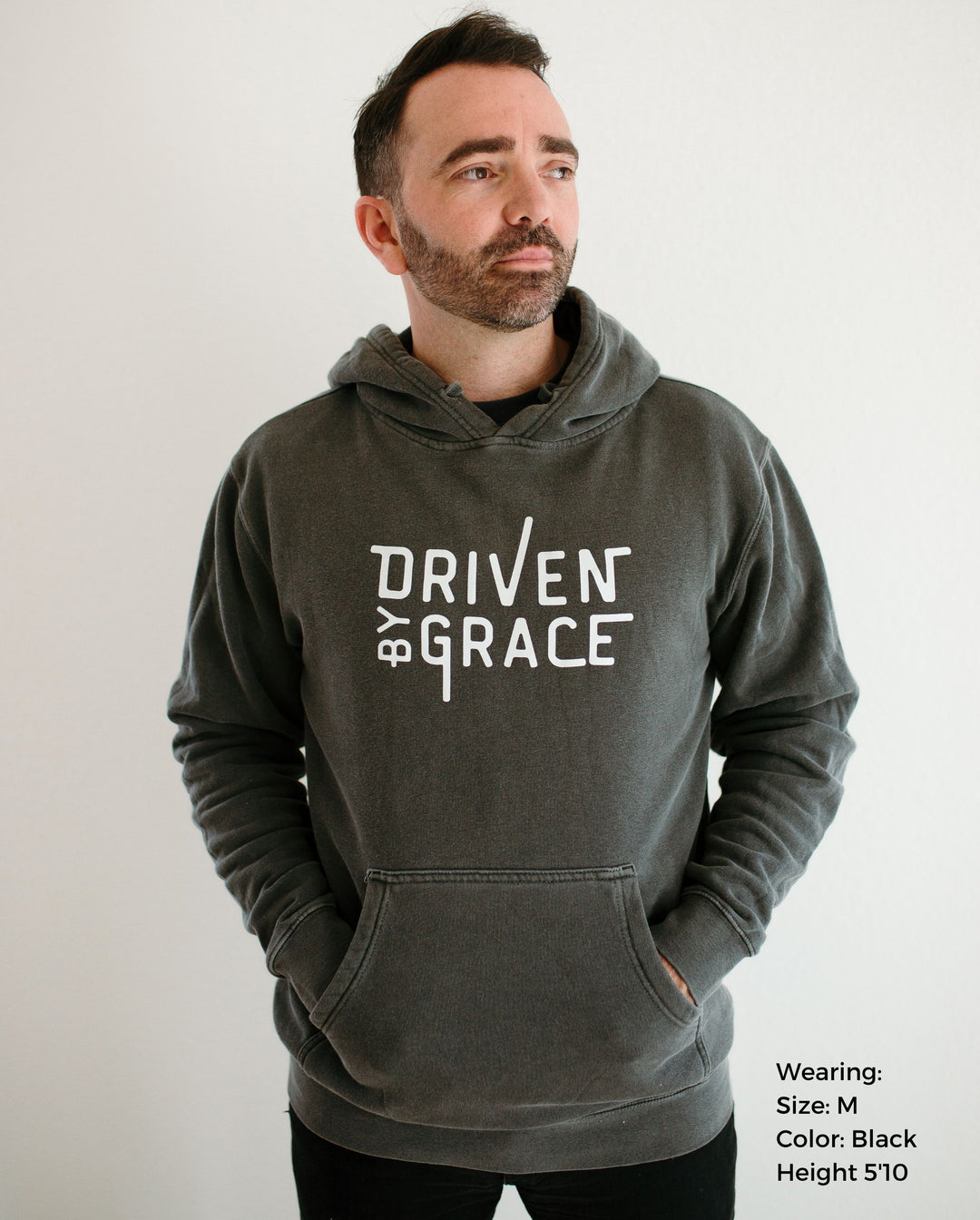 Driven By Grace | Vintage Wash Hoodie (Men's)