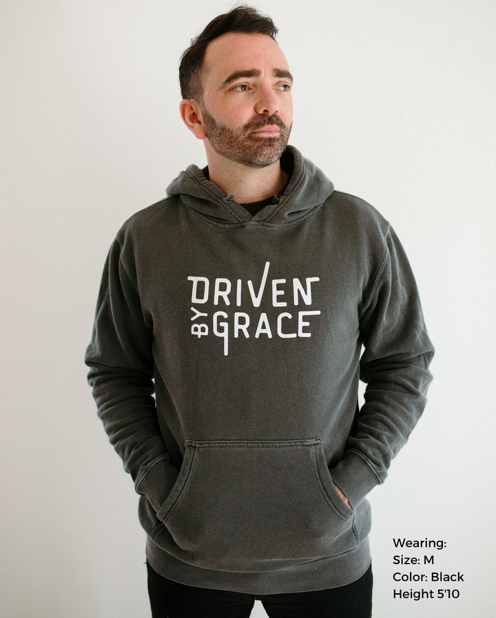 Driven By Grace | Vintage Wash Hoodie (Men's)