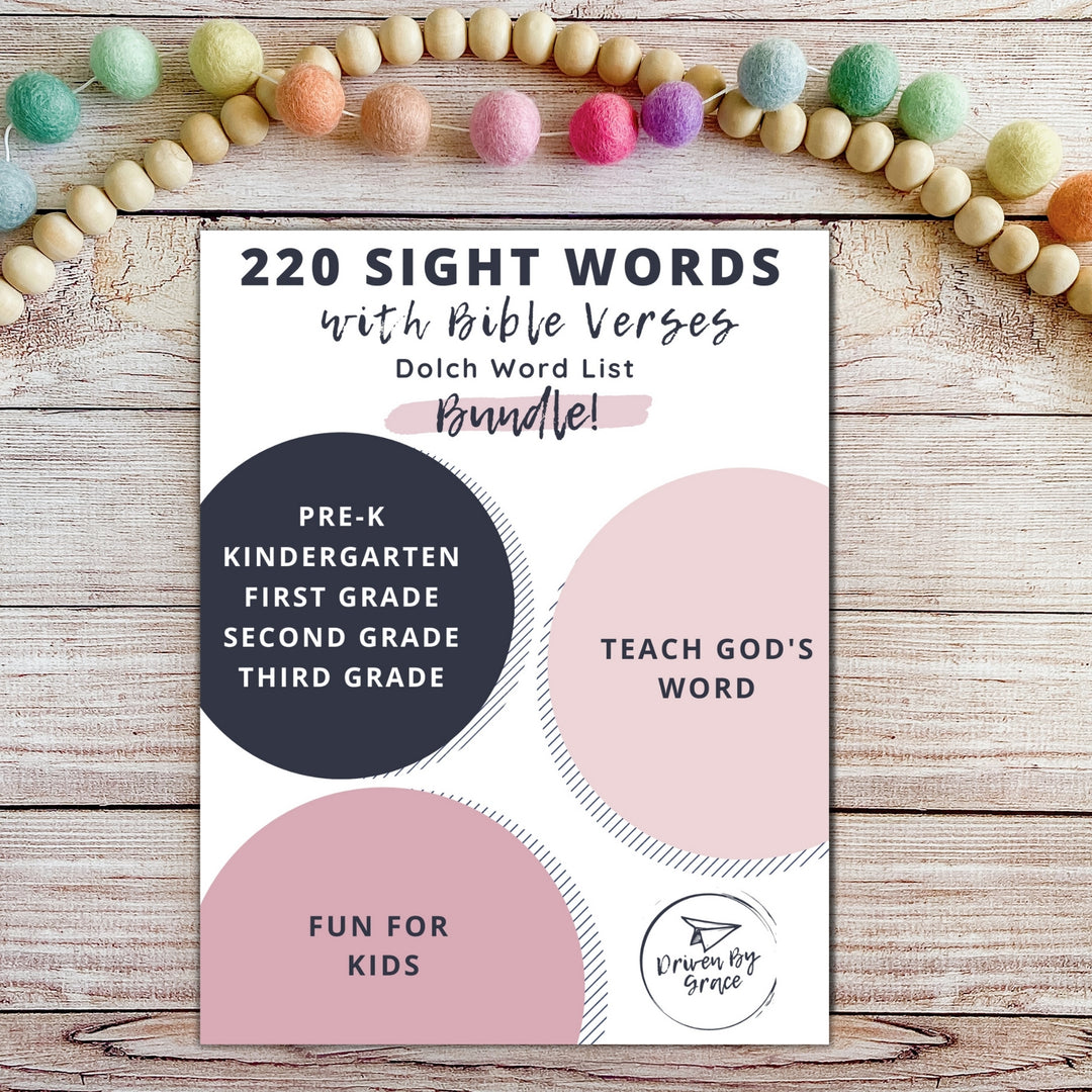 220 Sight Word Bundle β All Grades