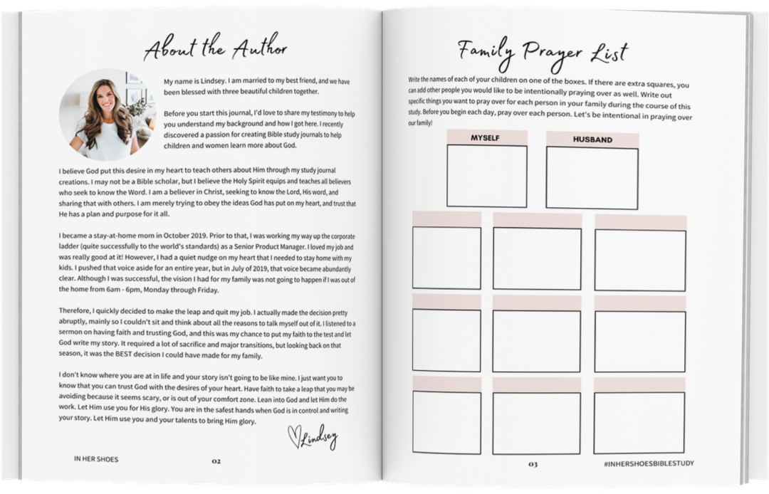 In Her Shoes Bible Study