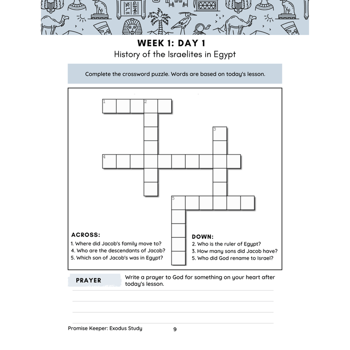 Promise Keeper (Exodus Part 1): Moses to the 10 Plagues