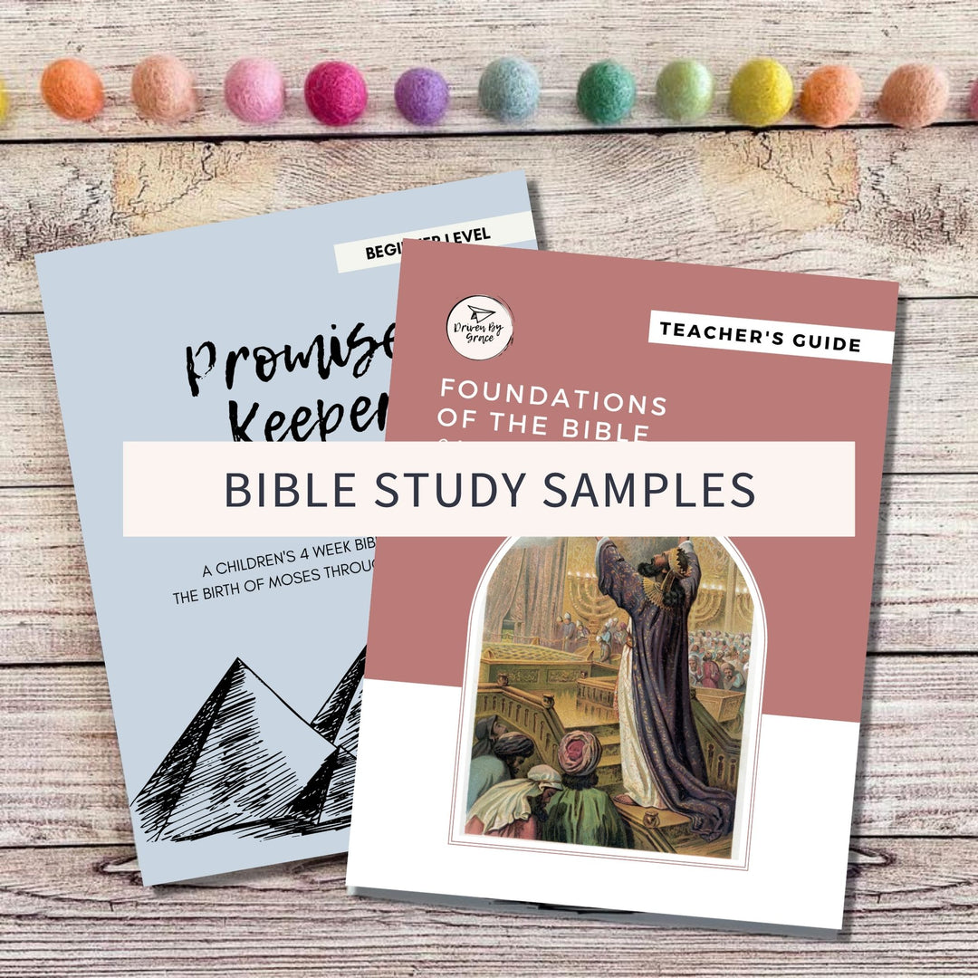 Bible Study Samples