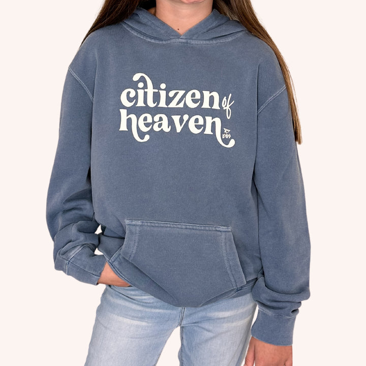 Citizen of Heaven | Vintage Wash Hoodie (Girls')