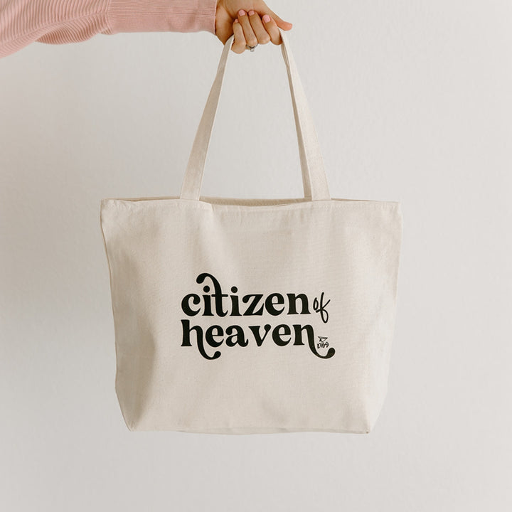 Citizen of Heaven | Zippered Tote Bag