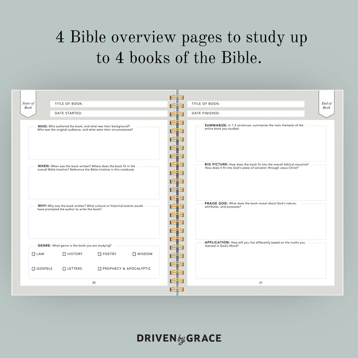 Bible Study Notebook