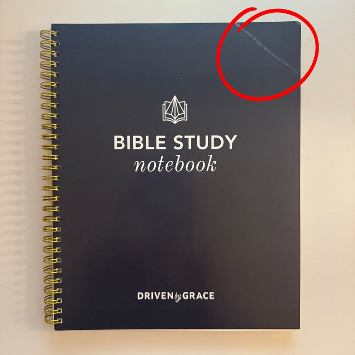 Bible Study Notebook *BLEMISH*