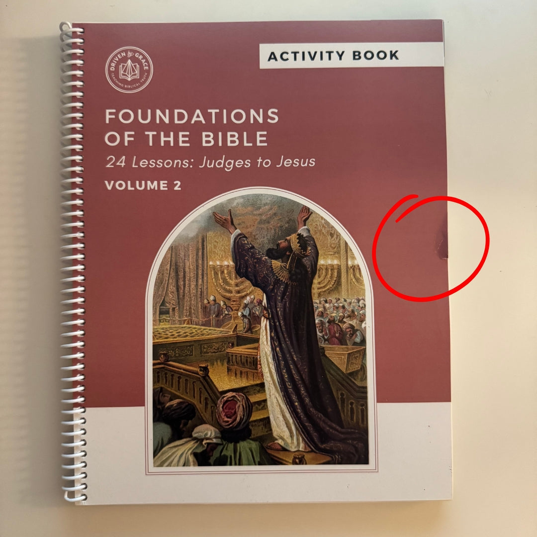 Foundations of the Bible Vol. 2: Judges to Jesus *BLEMISH*