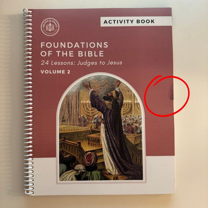 Foundations of the Bible Vol. 2: Judges to Jesus *BLEMISH*