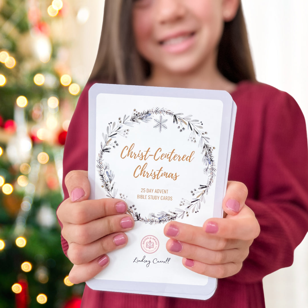 Christ-Centered Christmas Bible Study Cards