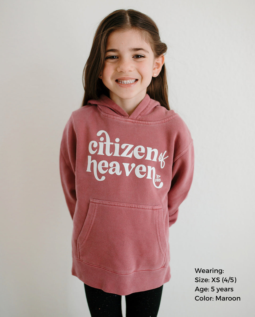 Citizen of Heaven | Vintage Wash Hoodie (Girls')