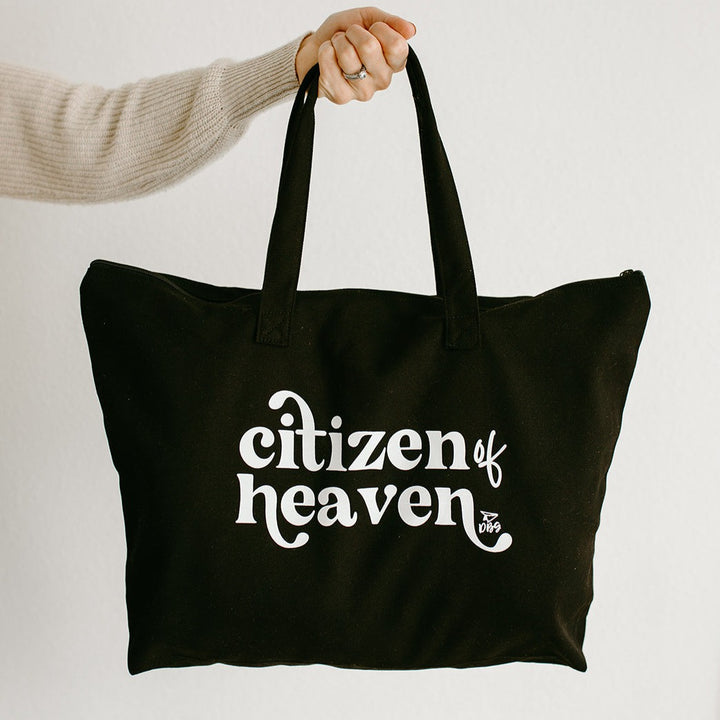 Citizen of Heaven | Zippered Tote Bag