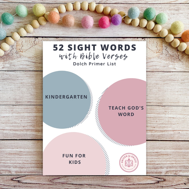 Kindergarten Sight Words