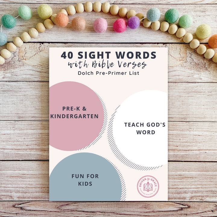 Pre-k Sight Words