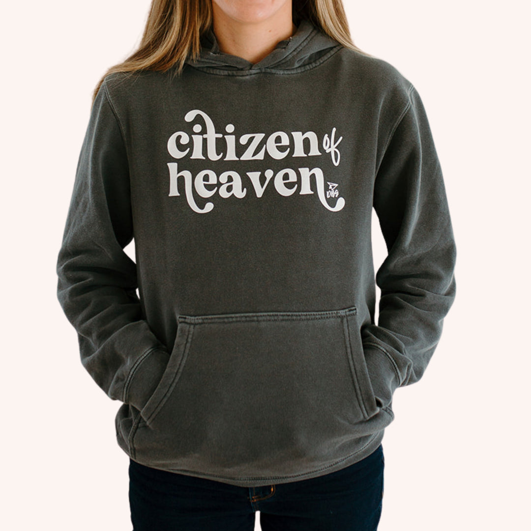 Citizen of Heaven | Vintage Wash Hoodie (Women's)