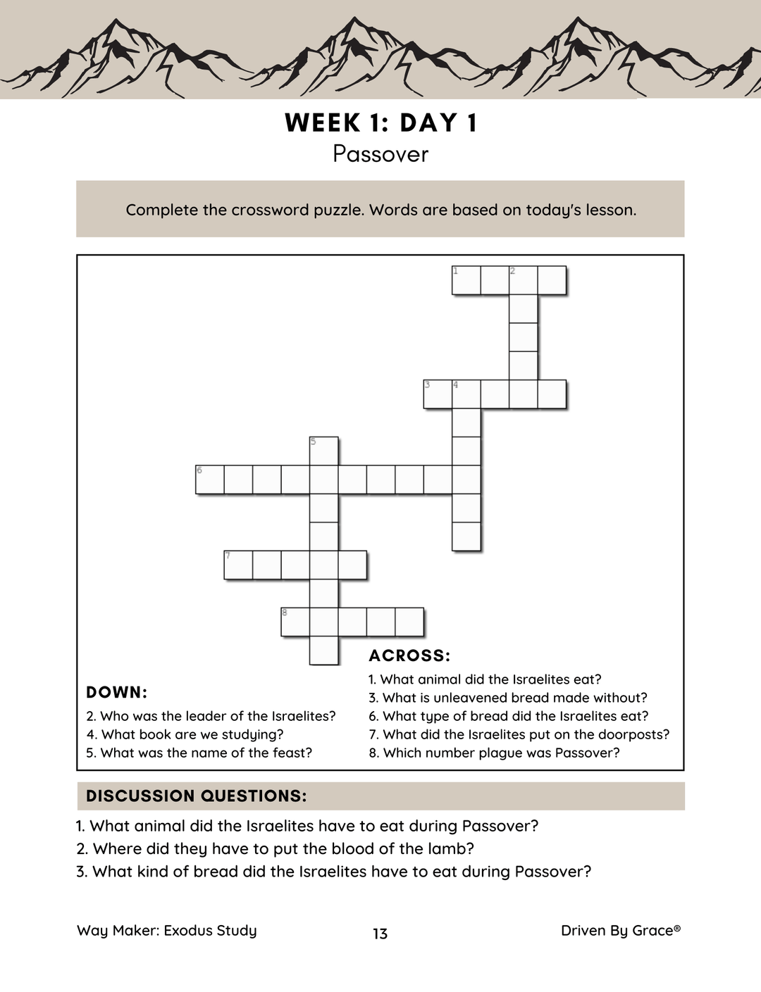 Way Maker (Exodus Part 2) — Group License