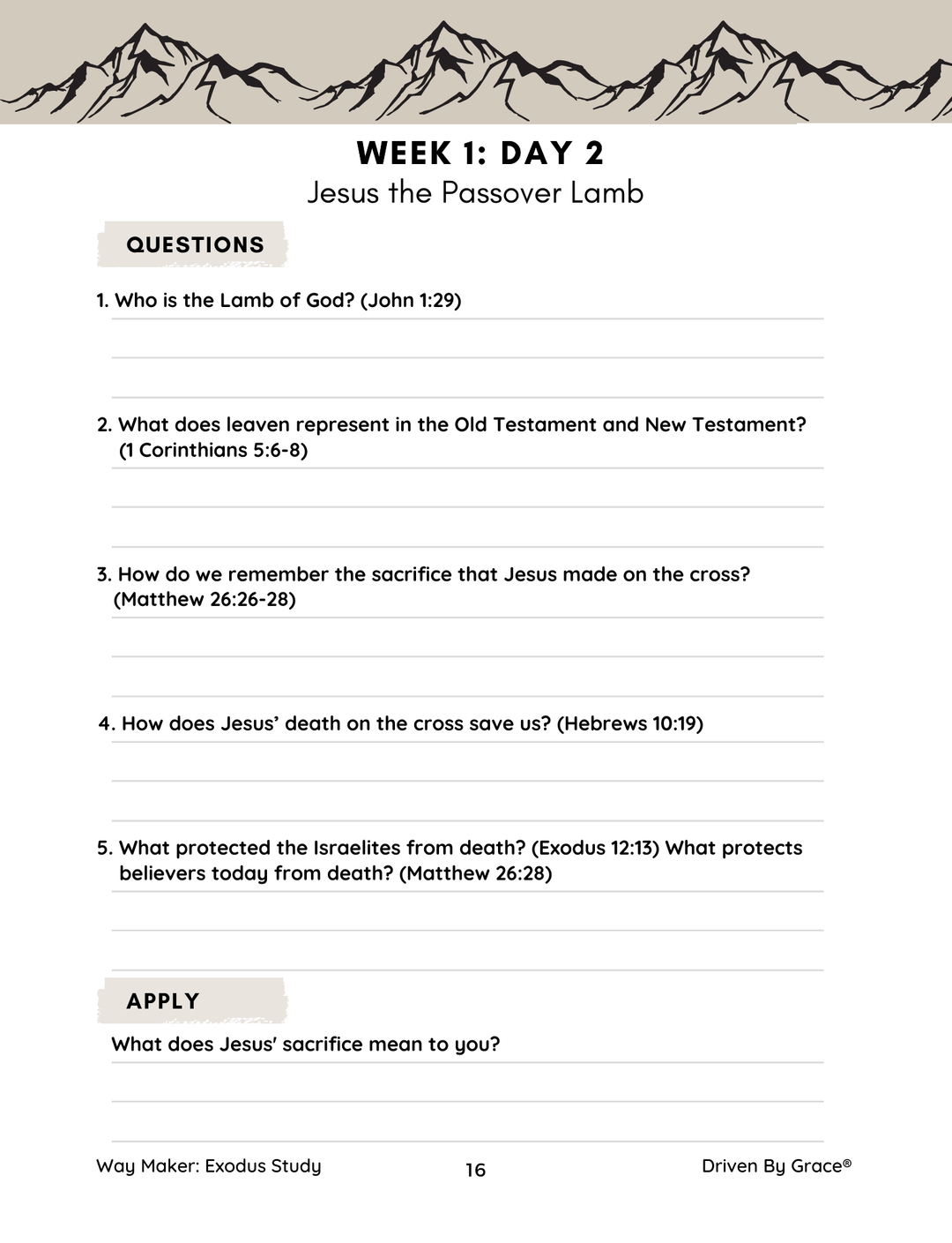 Way Maker (Exodus Part 2) — Group License