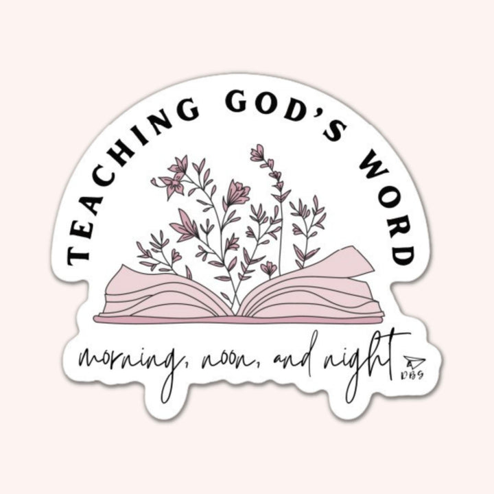 Teaching God's Word | Sticker