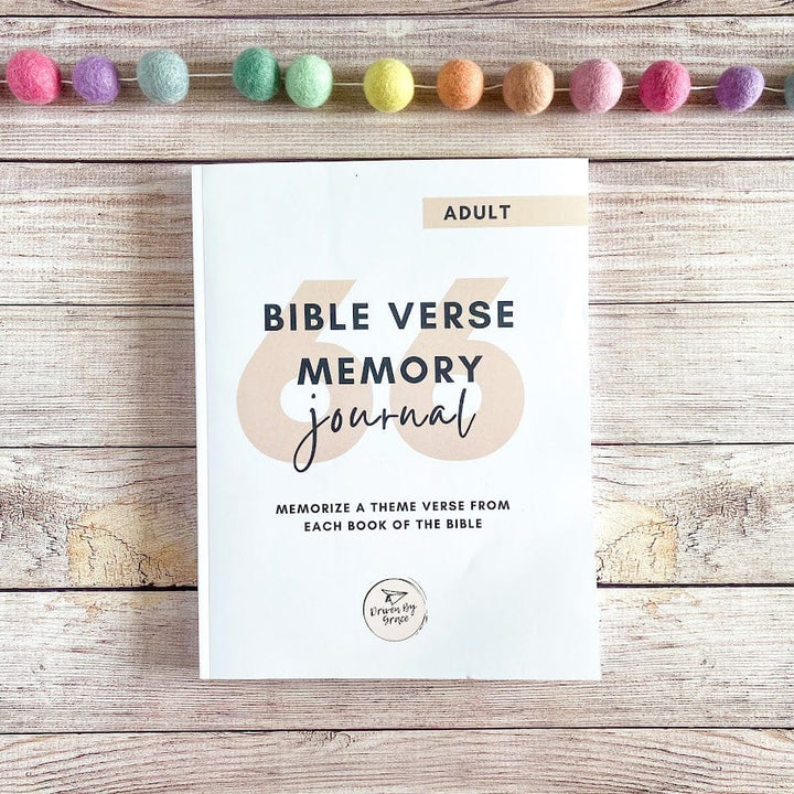 66 Bible Verse Memory Journal - Adult