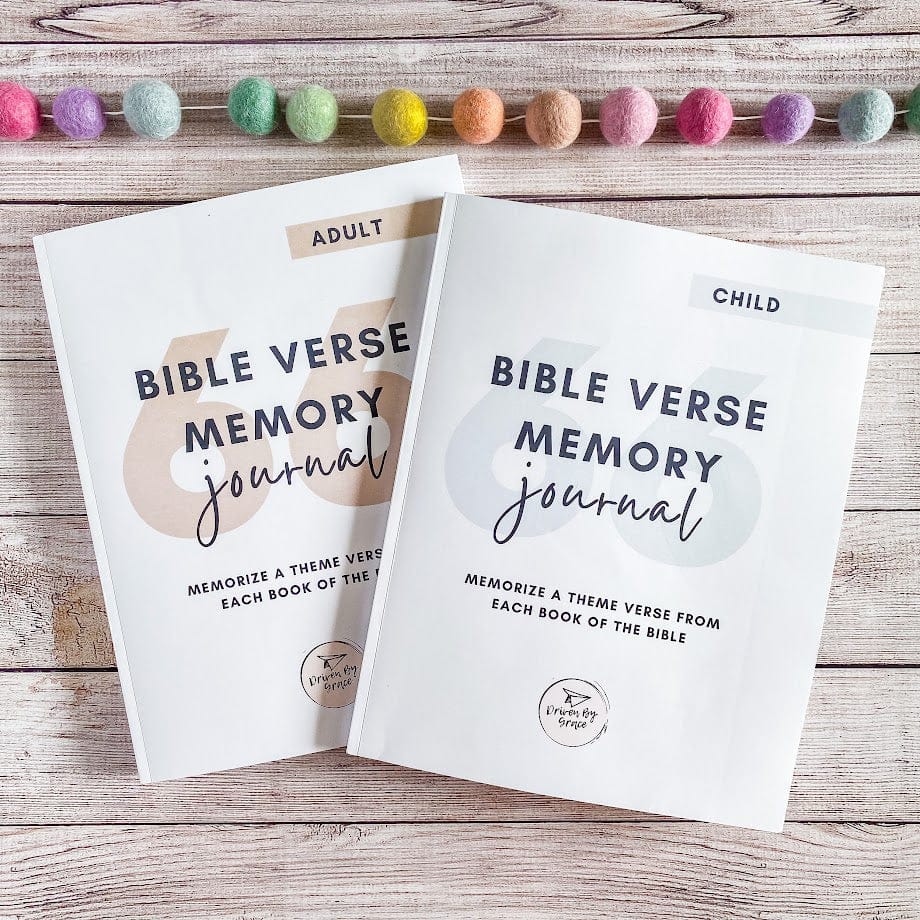 66 Bible Verse Memory Journal - Adult