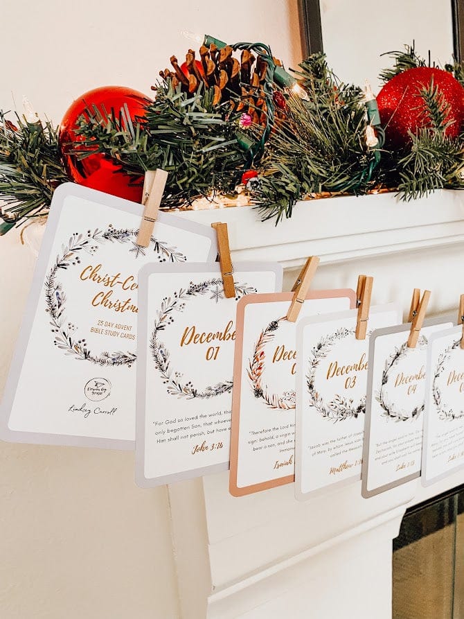 Christ-Centered Christmas Bible Study Cards